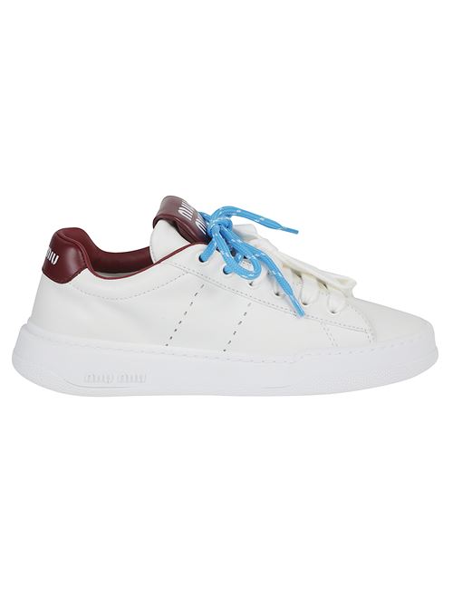 Sneaker in pelle MIU MIU | 5E387E3L48F0C65